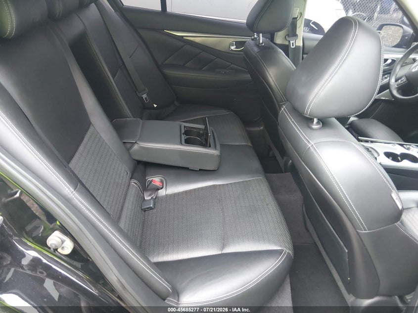 2017 Infiniti Q50 VIN JN1EV7AR6HM833886 IAAI salvage auction — FRONT END, Salvage Title, sold $7,750 on 2026-08-18 (photo 8)