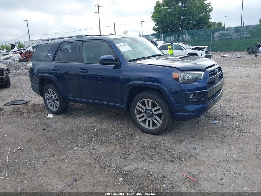 2022 Toyota 4runner VIN JTESU5JR9N6064609 — IAAI salvage auction photo