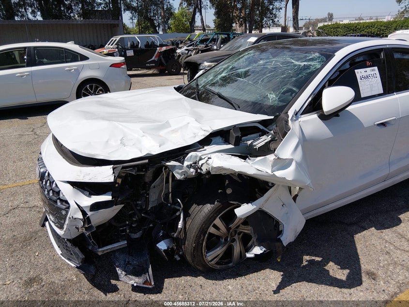 2025 Audi A5 VIN WAU1BCFU2SN058513 IAAI salvage auction — FRONT END, Salvage Title, sold $8,625 on 2026-08-26 (photo 6)