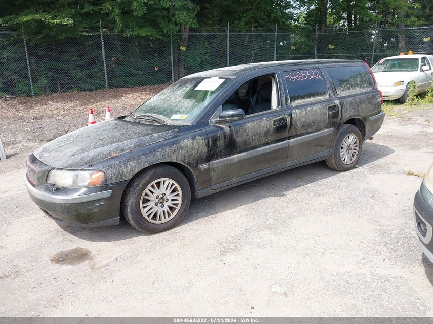 2004 Volvo V70 VIN YV1SW61T542371677 IAAI salvage auction — NORMAL WEAR, Clear (New York), sold $25 on 2026-07-27 (photo 2)