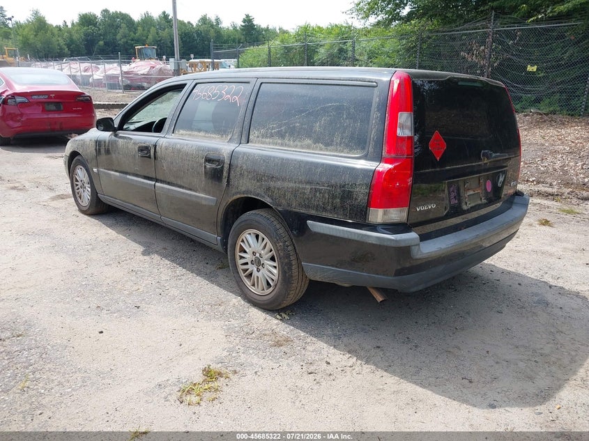 2004 Volvo V70 VIN YV1SW61T542371677 IAAI salvage auction — NORMAL WEAR, Clear (New York), sold $25 on 2026-07-27 (photo 3)