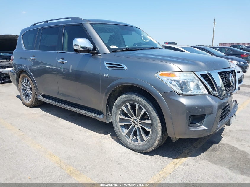 2020 Nissan Armada VIN JN8AY2NCXL9618667 — IAAI salvage auction photo