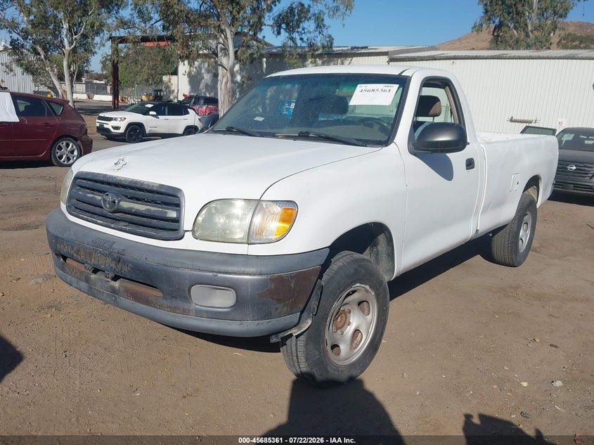 2001 Toyota Tundra VIN 5TBJN32151S219945 IAAI salvage auction — NORMAL WEAR, Salvage Title - Dealer (California), sold $1,300 on 2026-07-28 (photo 2)