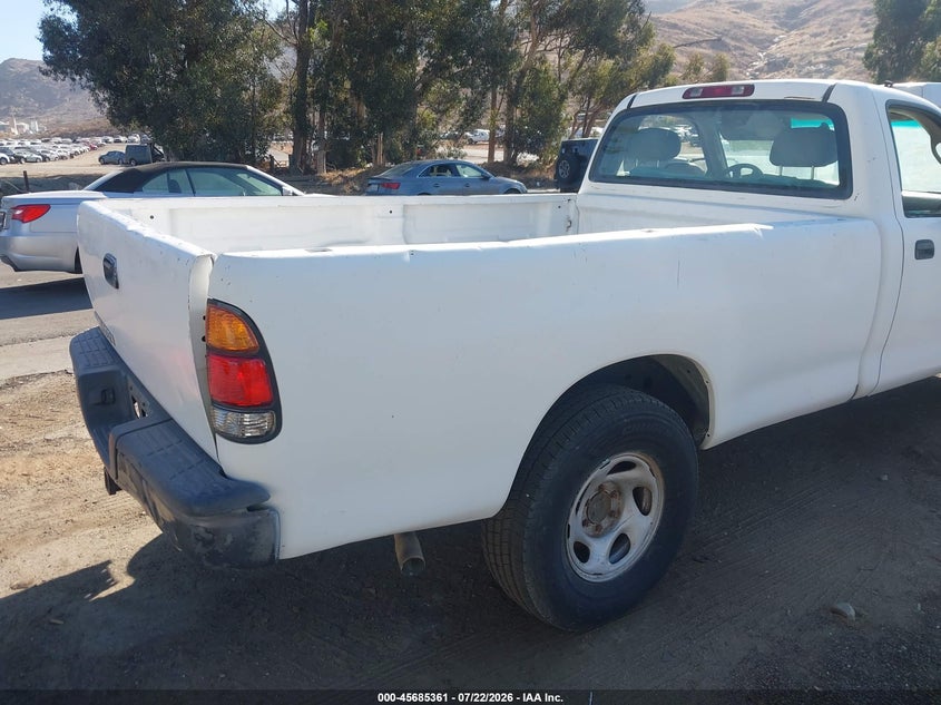 2001 Toyota Tundra VIN 5TBJN32151S219945 IAAI salvage auction — NORMAL WEAR, Salvage Title - Dealer (California), sold $1,300 on 2026-07-28 (photo 6)