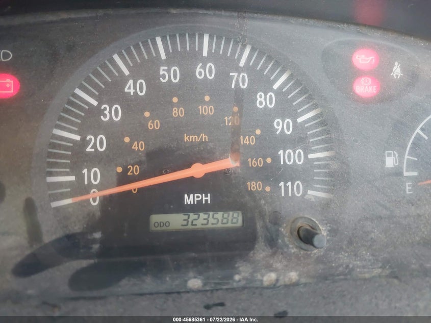 2001 Toyota Tundra VIN 5TBJN32151S219945 IAAI salvage auction — NORMAL WEAR, Salvage Title - Dealer (California), sold $1,300 on 2026-07-28 (photo 7)