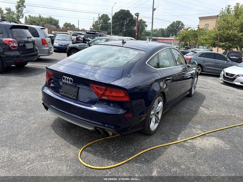 2013 Audi S7 VIN WAUW2AFC9DN079606 IAAI salvage auction — NORMAL WEAR, Salvage Title, sold $5,100 on 2026-07-31 (photo 4)