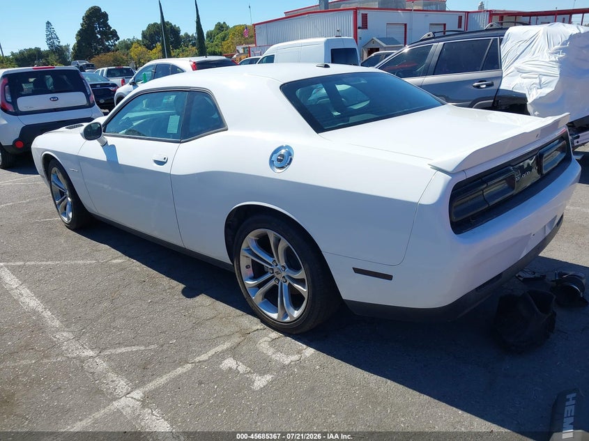 2022 Dodge Challenger VIN 2C3CDZBT5NH174652 IAAI salvage auction — FRONT END, Wait Title, sold $10,600 on 2026-08-24 (photo 3)