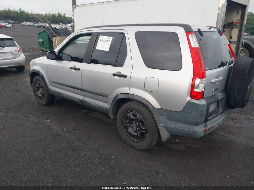 2005 Honda Cr-v VIN SHSRD78525U306784 IAAI salvage auction — NORMAL WEAR, Clear (Pennsylvania), sold $125 on 2026-07-28 (photo 3)
