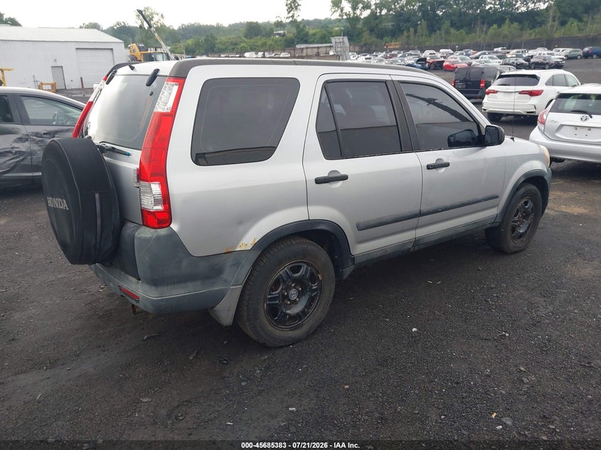 2005 Honda Cr-v VIN SHSRD78525U306784 IAAI salvage auction — NORMAL WEAR, Clear (Pennsylvania), sold $125 on 2026-07-28 (photo 4)