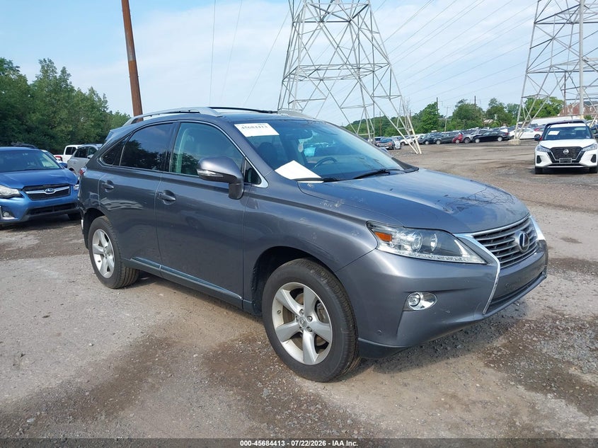 2015 Lexus Rx VIN 2T2BK1BA4FC323184 IAAI salvage auction — REAR END, Salvage (Pennsylvania), sold $8,200 on 2026-08-01 (photo 1)