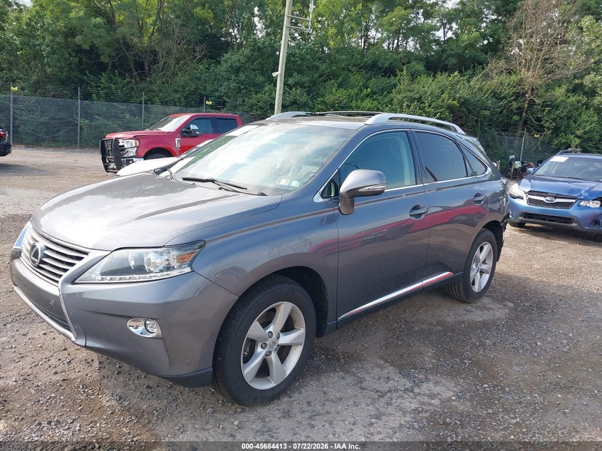 2015 Lexus Rx VIN 2T2BK1BA4FC323184 IAAI salvage auction — REAR END, Salvage (Pennsylvania), sold $8,200 on 2026-08-01 (photo 2)