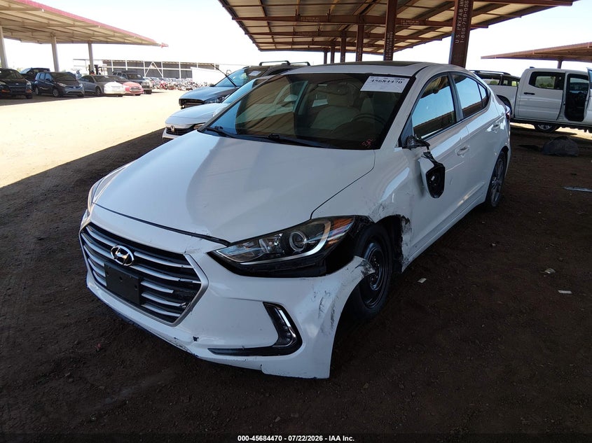 2017 Hyundai Elantra VIN 5NPD84LF2HH176788 IAAI salvage auction — LEFT FRONT, Wait Title, sold $2,800 on 2026-08-23 (photo 2)