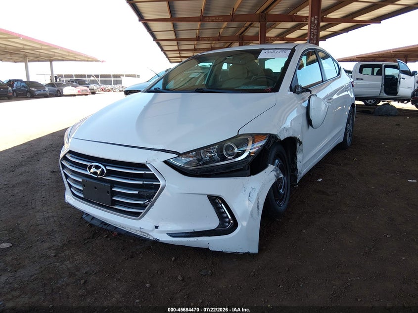 2017 Hyundai Elantra VIN 5NPD84LF2HH176788 IAAI salvage auction — LEFT FRONT, Wait Title, sold $2,800 on 2026-08-23 (photo 6)