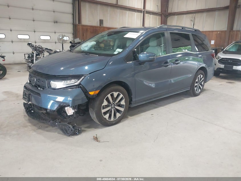 2026 Honda Odyssey VIN 5FNRL6H6XTB005397 IAAI salvage auction — FRONT END, Mv-907A (New York), sold $12,300 on 2026-09-02 (photo 2)