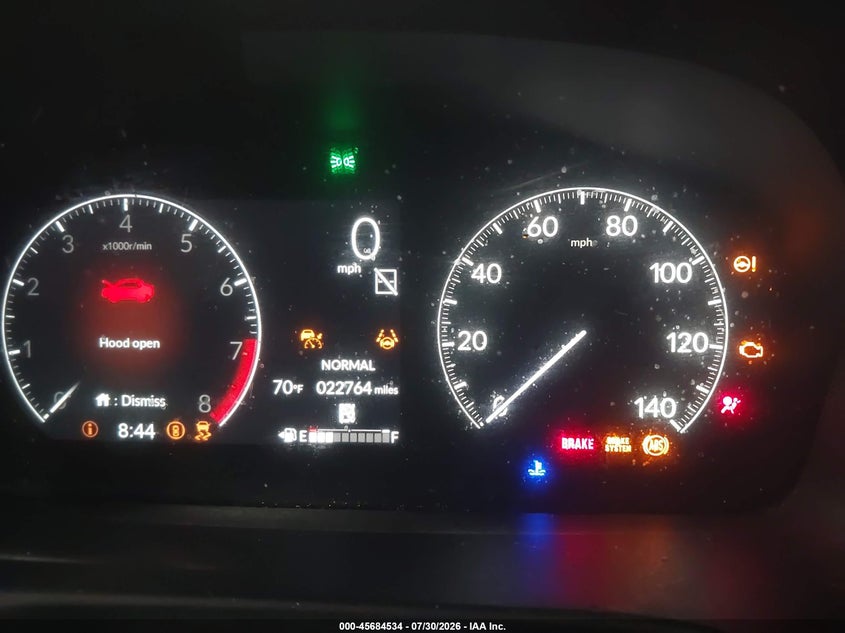 2026 Honda Odyssey VIN 5FNRL6H6XTB005397 IAAI salvage auction — FRONT END, Mv-907A (New York), sold $12,300 on 2026-09-02 (photo 7)