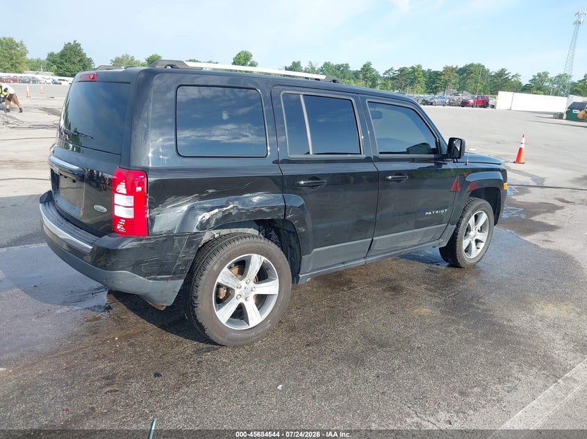 2017 Jeep Liberty (patriot) VIN 1C4NJRFB2HD151894 IAAI salvage auction — RIGHT REAR, Wait Title, sold $925 on 2026-08-21 (photo 4)