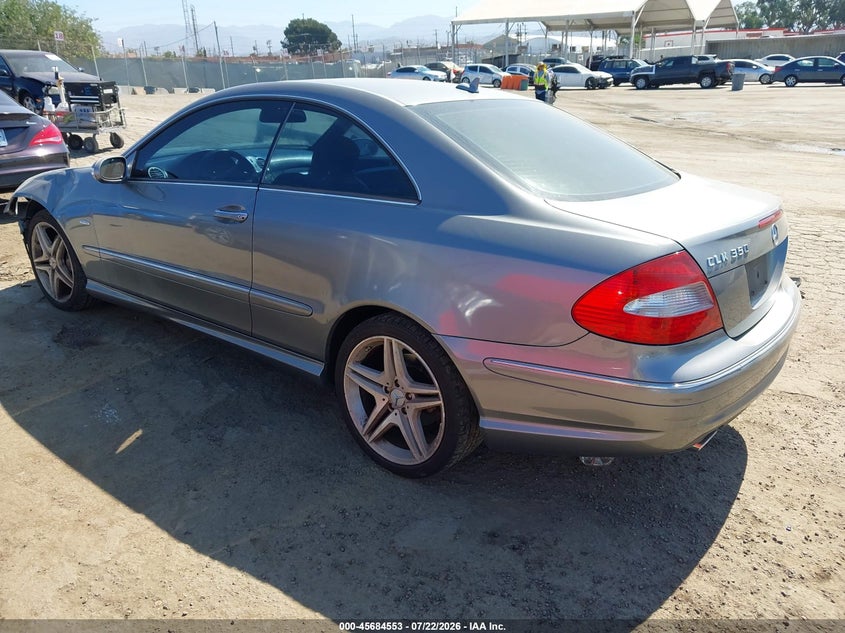 2009 Mercedes-benz Clk-class VIN WDBTJ56H99F263522 IAAI salvage auction — FRONT END, Salvage (California), sold $475 on 2026-08-12 (photo 3)
