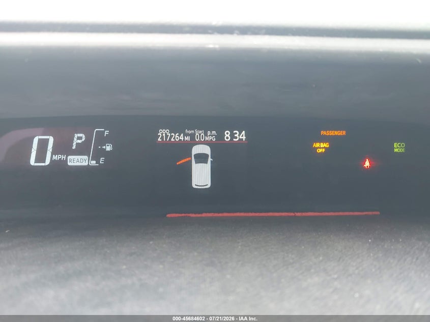 2015 Toyota Prius c VIN JTDKDTB37F1104722 IAAI salvage auction — NORMAL WEAR, Clear (Pennsylvania), sold $625 on 2026-07-28 (photo 7)
