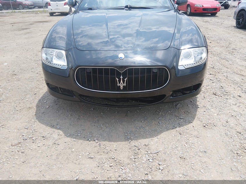 2010 Maserati Quattroporte VIN ZAM39FKA6A0051639 IAAI salvage auction — FRONT END, Clear (Virginia), sold $25 on 2026-07-31 (photo 6)