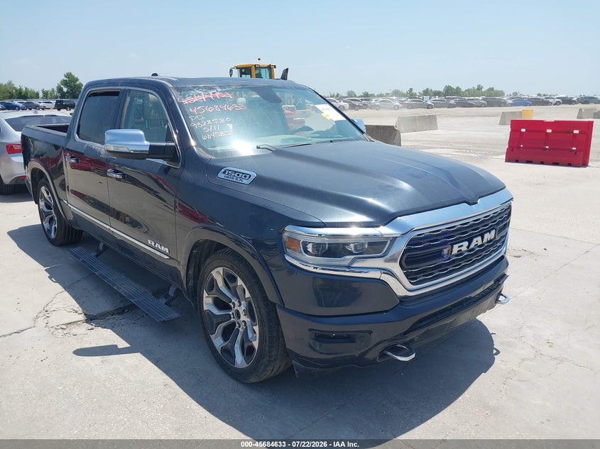 2019 Ram 1500 VIN 1C6RREHT7KN604585 — IAAI salvage auction photo