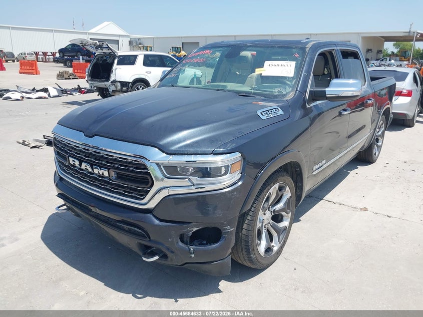 2019 Ram 1500 VIN 1C6RREHT7KN604585 IAAI salvage auction — THEFT, Wait Title, sold $9,975 on 2026-09-02 (photo 2)