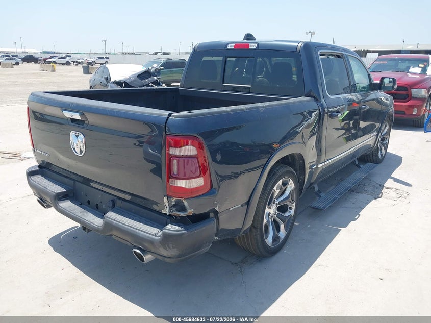 2019 Ram 1500 VIN 1C6RREHT7KN604585 IAAI salvage auction — THEFT, Wait Title, sold $9,975 on 2026-09-02 (photo 4)