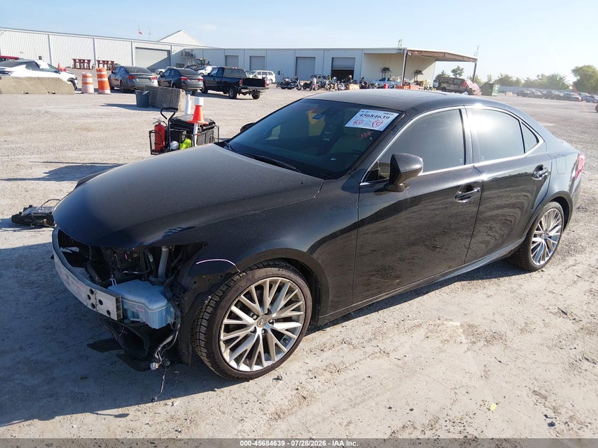 2014 Lexus Is VIN JTHBF1D26E5023252 IAAI salvage auction — FRONT END, Original (Texas), sold $8,950 on 2026-08-26 (photo 2)