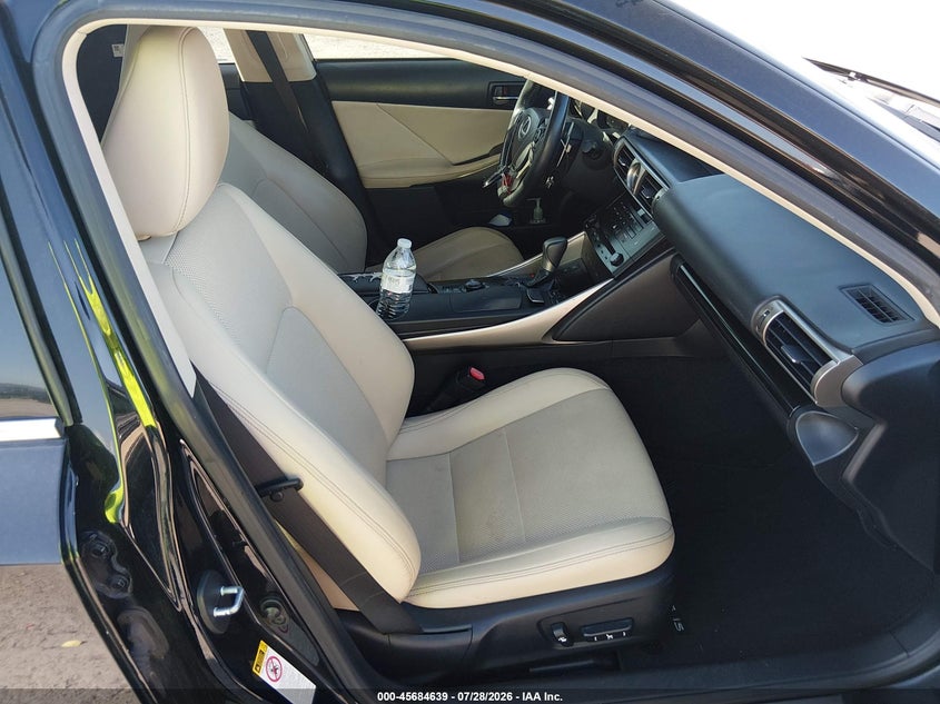 2014 Lexus Is VIN JTHBF1D26E5023252 IAAI salvage auction — FRONT END, Original (Texas), sold $8,950 on 2026-08-26 (photo 5)