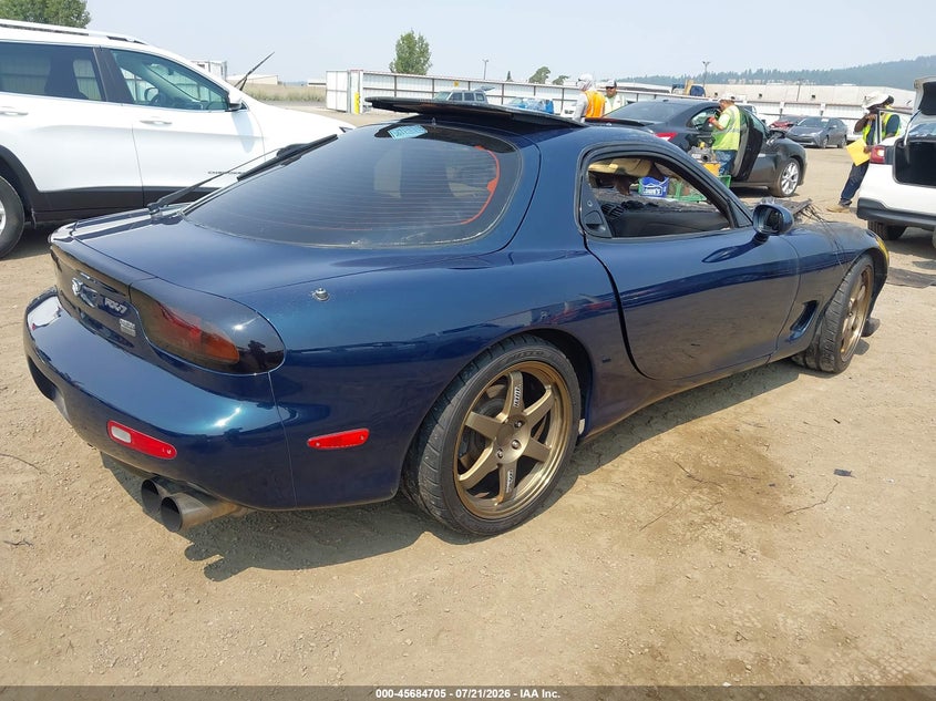 1993 Mazda Rx-7 VIN JM1FD3314P0209286 IAAI salvage auction — Burn Engine, Bill Of Sale (Washington), sold $25,250 on 2026-08-25 (photo 4)