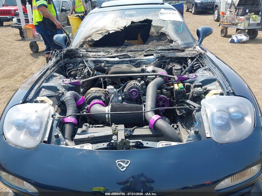 1993 Mazda Rx-7 VIN JM1FD3314P0209286 IAAI salvage auction — Burn Engine, Bill Of Sale (Washington), sold $25,250 on 2026-08-25 (photo 6)