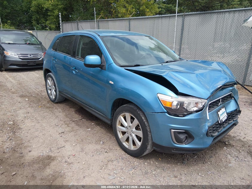 2014 Mitsubishi Outlander VIN 4A4AR3AU0EE021916 IAAI salvage auction — FRONT END, Wait Title, sold $1,000 on 2026-09-02 (photo 1)