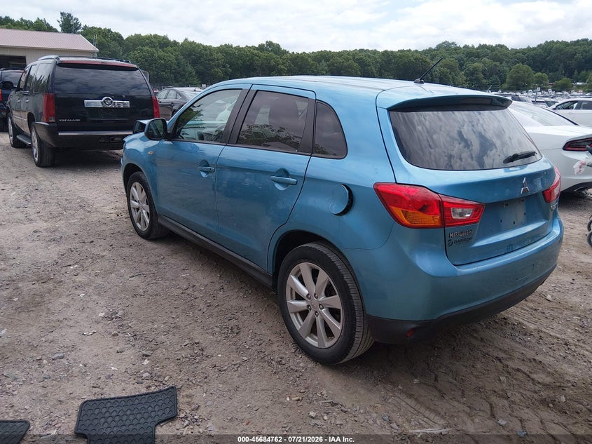 2014 Mitsubishi Outlander VIN 4A4AR3AU0EE021916 IAAI salvage auction — FRONT END, Wait Title, sold $1,000 on 2026-09-02 (photo 3)