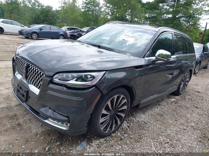 2022 Lincoln Aviator VIN 5LMYJ9YY7NNL00622 IAAI salvage auction — FRONT END, Wait Title, sold $18,700 on 2026-09-27 (photo 2)