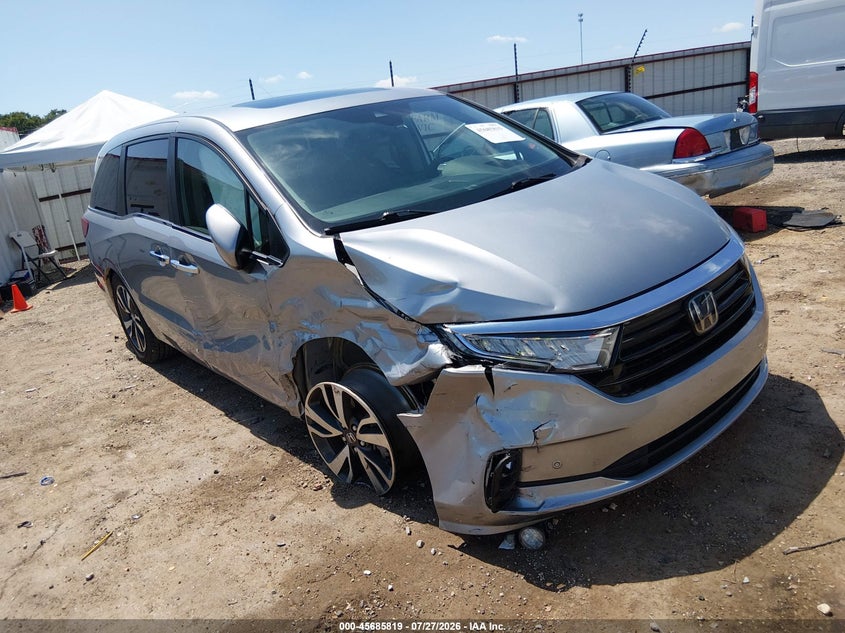 2023 Honda Odyssey VIN 5FNRL6H8XPB043624 — IAAI salvage auction photo