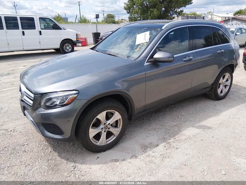 2018 Mercedes-benz Glc VIN WDC0G4JB7JV103983 IAAI salvage auction — REAR END, Salvage (Illinois), sold $7,900 on 2026-08-23 (photo 2)