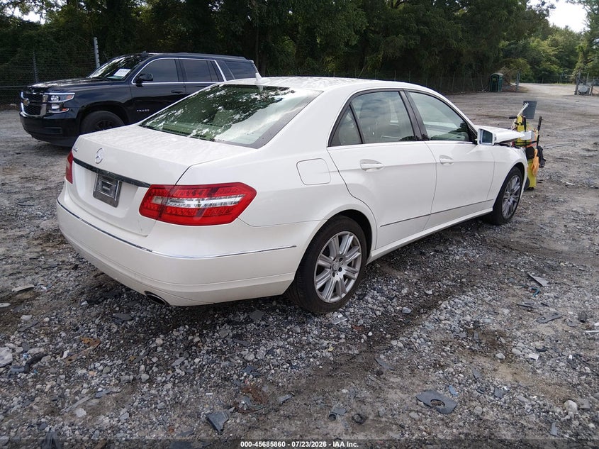 2013 Mercedes-benz E-klasse VIN WDDHF5KB5DA706349 IAAI salvage auction — FRONT END, Salvage (Idaho), sold $800 on 2026-08-21 (photo 4)