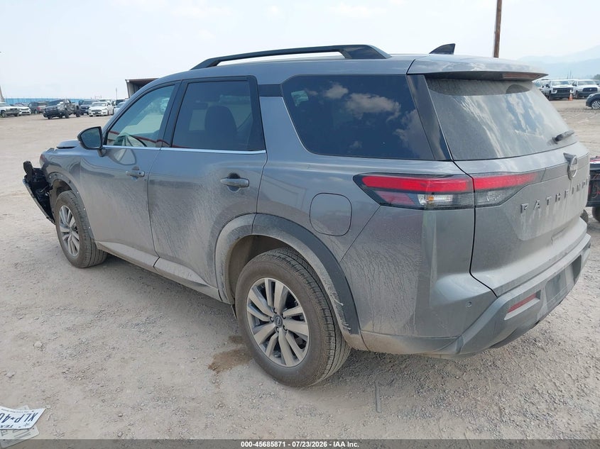 2026 Nissan Pathfinder VIN 5N1DR3CSXTC244484 IAAI salvage auction — FRONT END, Enterprise Vehicles Clear Only (Texas), sold $7,800 on 2026-07-30 (photo 3)