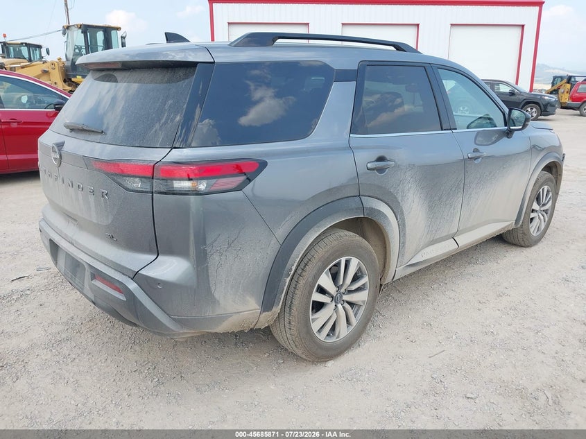 2026 Nissan Pathfinder VIN 5N1DR3CSXTC244484 IAAI salvage auction — FRONT END, Enterprise Vehicles Clear Only (Texas), sold $7,800 on 2026-07-30 (photo 4)