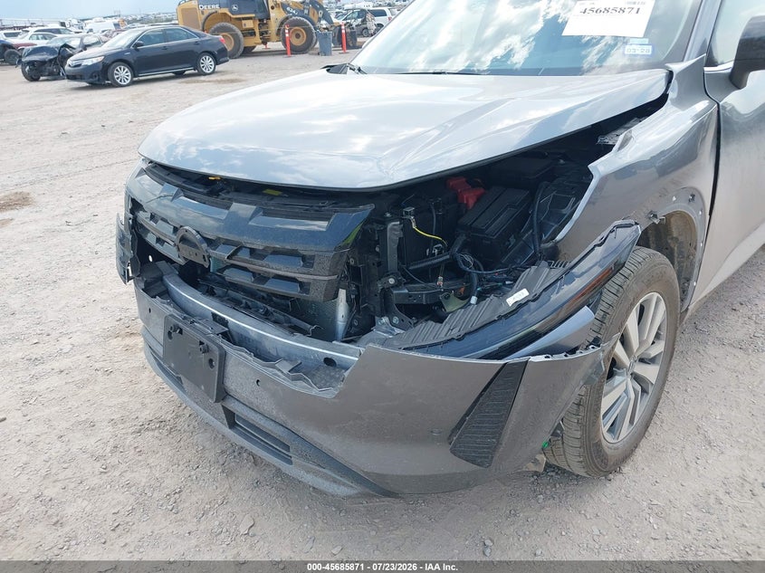 2026 Nissan Pathfinder VIN 5N1DR3CSXTC244484 IAAI salvage auction — FRONT END, Enterprise Vehicles Clear Only (Texas), sold $7,800 on 2026-07-30 (photo 6)