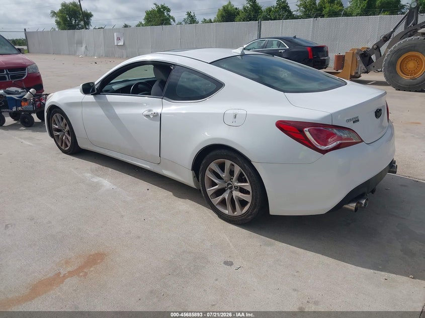 2013 Hyundai Genesis VIN KMHHT6KD3DU083057 IAAI salvage auction — NORMAL WEAR, Original (Texas), sold $300 on 2026-07-24 (photo 3)
