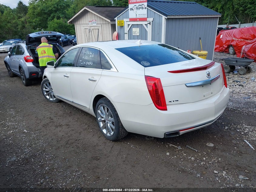 2013 Cadillac Xts VIN 2G61P5S38D9113861 IAAI salvage auction — RIGHT FRONT, Salvage Title, sold $1,200 on 2026-08-26 (photo 3)