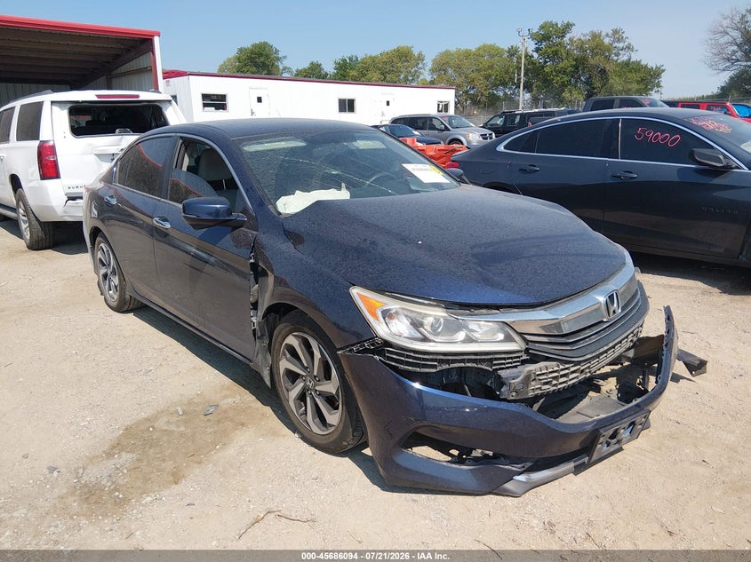 2017 Honda Accord VIN 1HGCR2F72HA028828 IAAI salvage auction — FRONT END, Certificate Of Title (Nebraska), sold $1,000 on 2026-08-22 (photo 1)