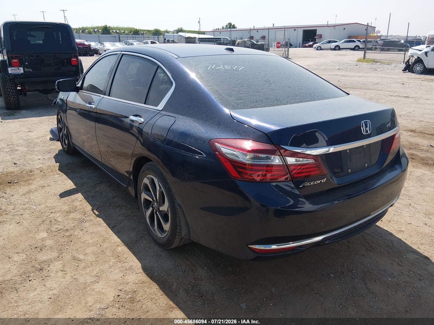 2017 Honda Accord VIN 1HGCR2F72HA028828 IAAI salvage auction — FRONT END, Certificate Of Title (Nebraska), sold $1,000 on 2026-08-22 (photo 3)