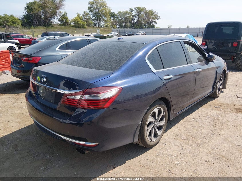 2017 Honda Accord VIN 1HGCR2F72HA028828 IAAI salvage auction — FRONT END, Certificate Of Title (Nebraska), sold $1,000 on 2026-08-22 (photo 4)