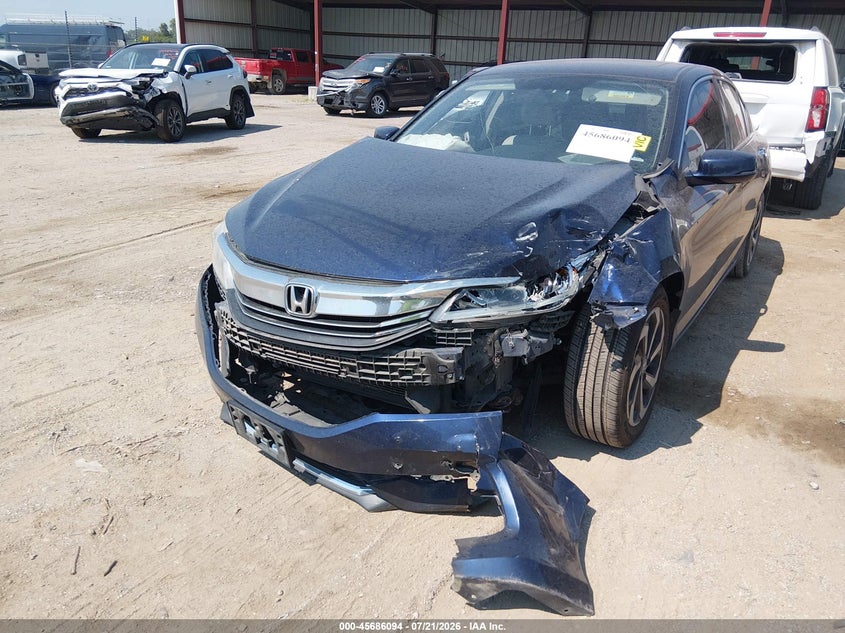 2017 Honda Accord VIN 1HGCR2F72HA028828 IAAI salvage auction — FRONT END, Certificate Of Title (Nebraska), sold $1,000 on 2026-08-22 (photo 6)