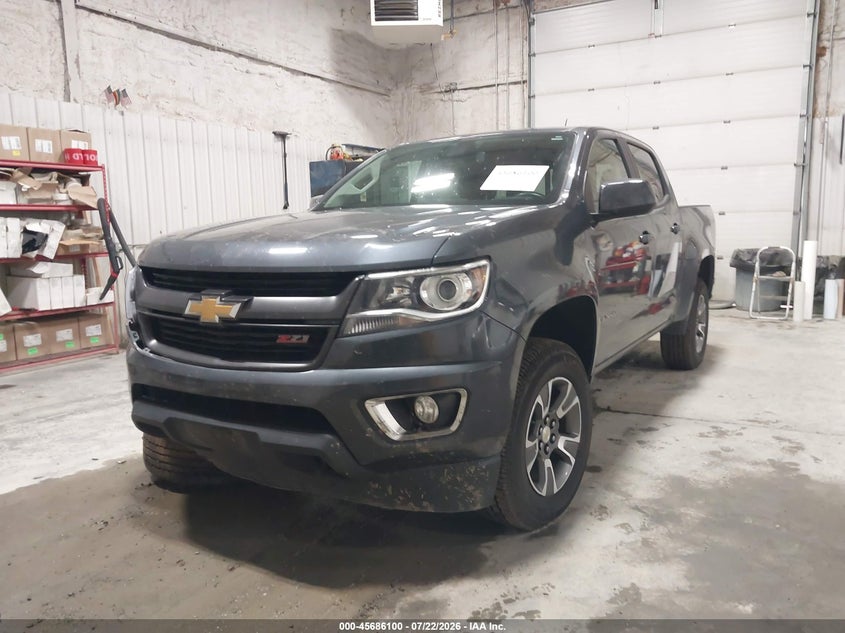 2017 Chevrolet Colorado VIN 1GCGTDEN5H1216692 IAAI salvage auction — RIGHT FRONT, Bill Of Sale (Alaska), sold $4,150 on 2026-07-26 (photo 2)