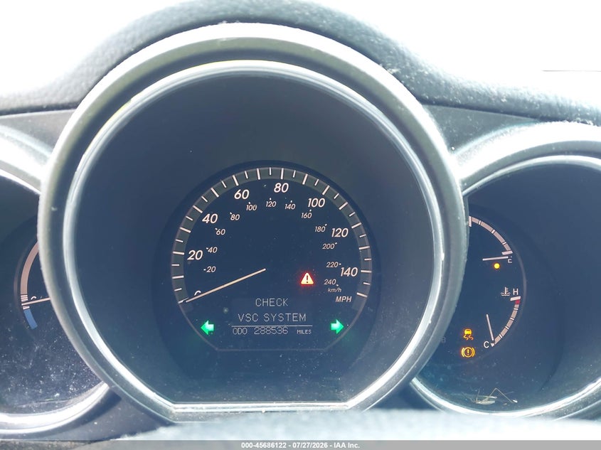 2006 Lexus Rx 400 VIN JTJHW31U760018263 IAAI salvage auction — NORMAL WEAR, Salvage Rebuilt (North Carolina), sold $700 on 2026-07-31 (photo 7)