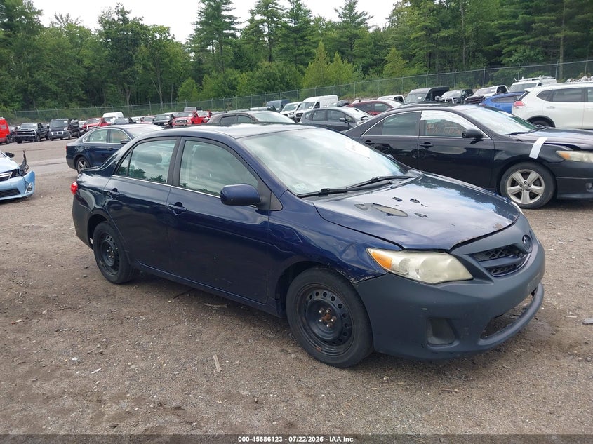 2013 Toyota Corolla VIN 5YFBU4EE4DP163142 IAAI salvage auction — NORMAL WEAR, Clear (Massachusetts), sold $1,300 on 2026-07-31 (photo 1)