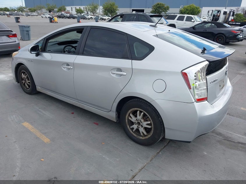 2010 Toyota Prius VIN JTDKN3DU6A0126194 IAAI salvage auction — NORMAL WEAR, Clear - Dealer Only (California), sold $525 on 2026-07-29 (photo 3)