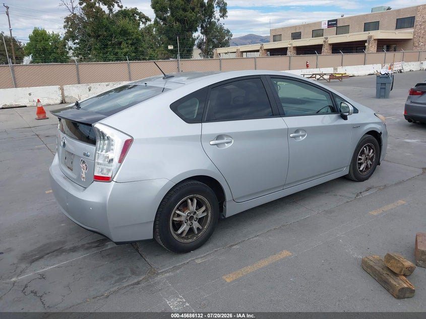 2010 Toyota Prius VIN JTDKN3DU6A0126194 IAAI salvage auction — NORMAL WEAR, Clear - Dealer Only (California), sold $525 on 2026-07-29 (photo 4)
